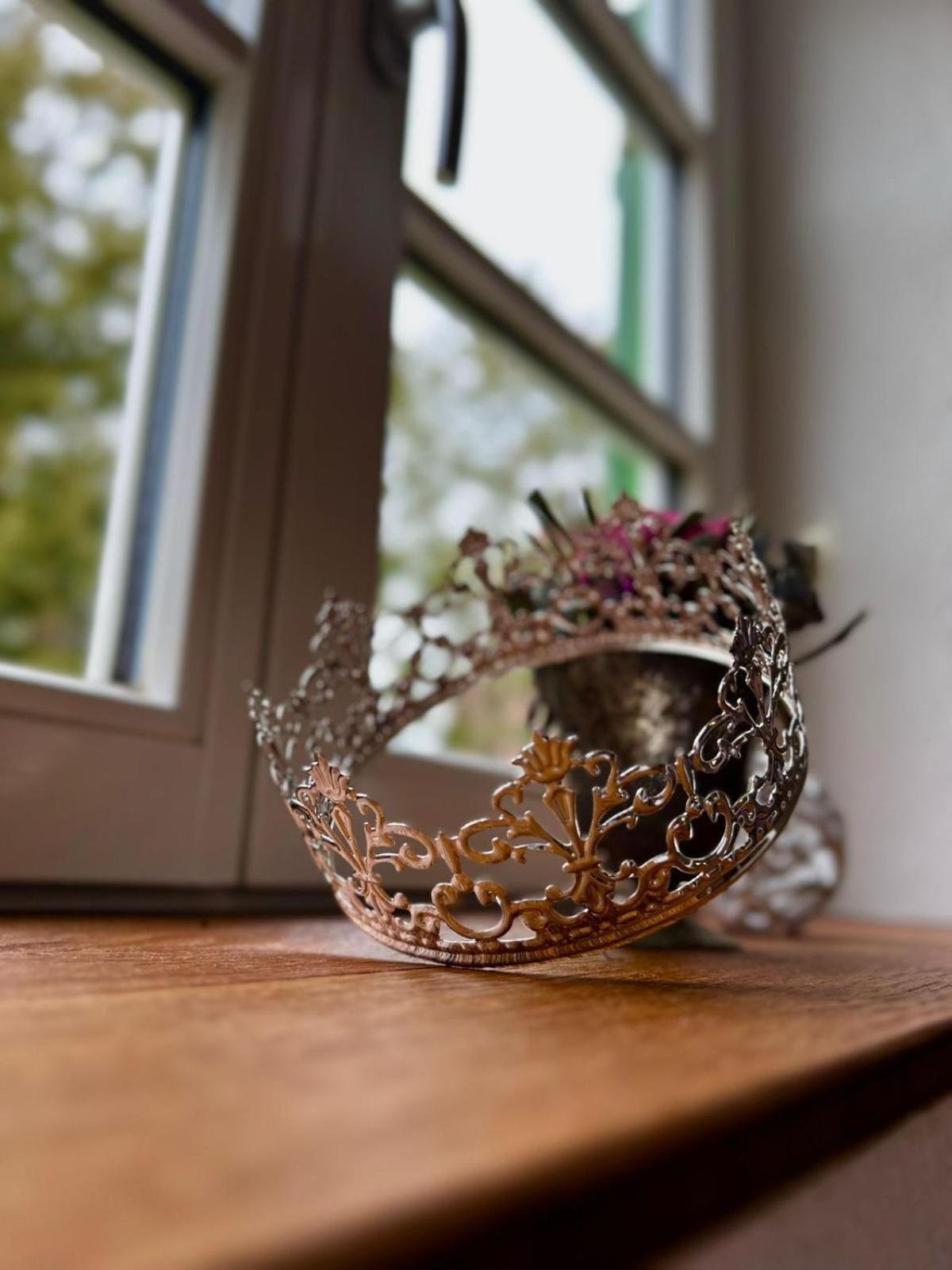 Dornroeschen Appartement Dinkelsbühl Buitenkant foto