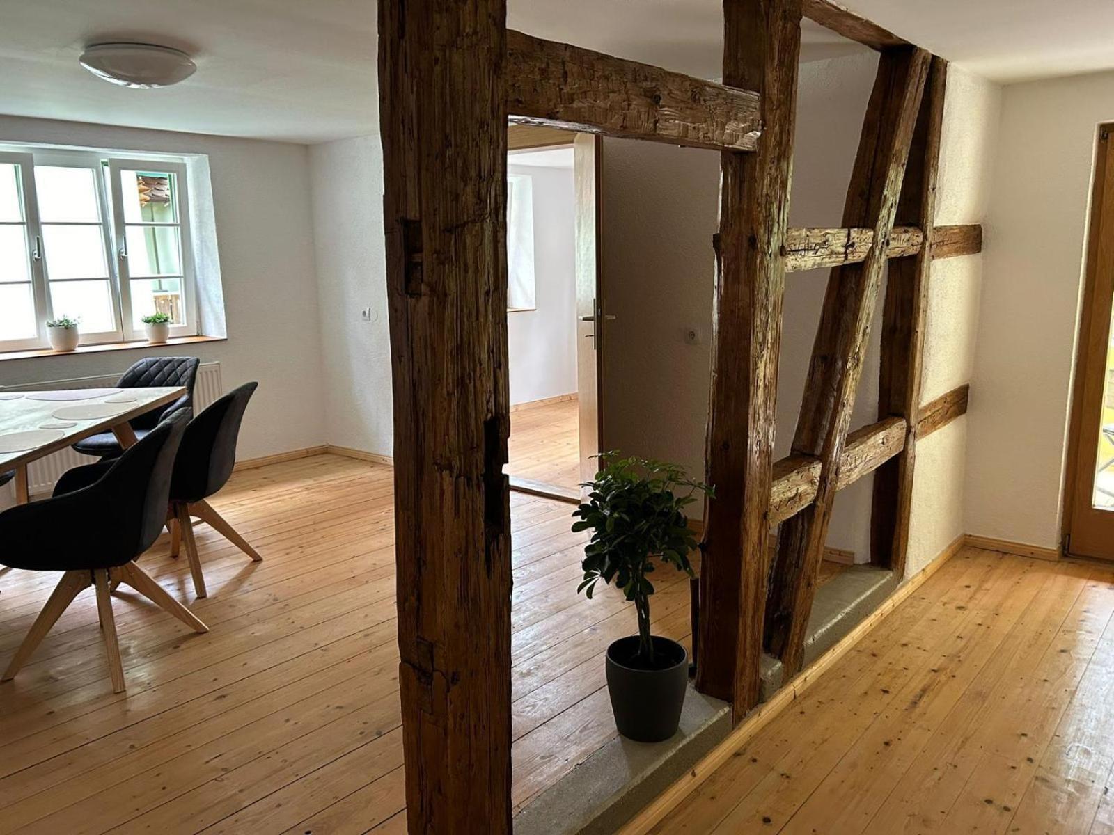 Dornroeschen Appartement Dinkelsbühl Kamer foto