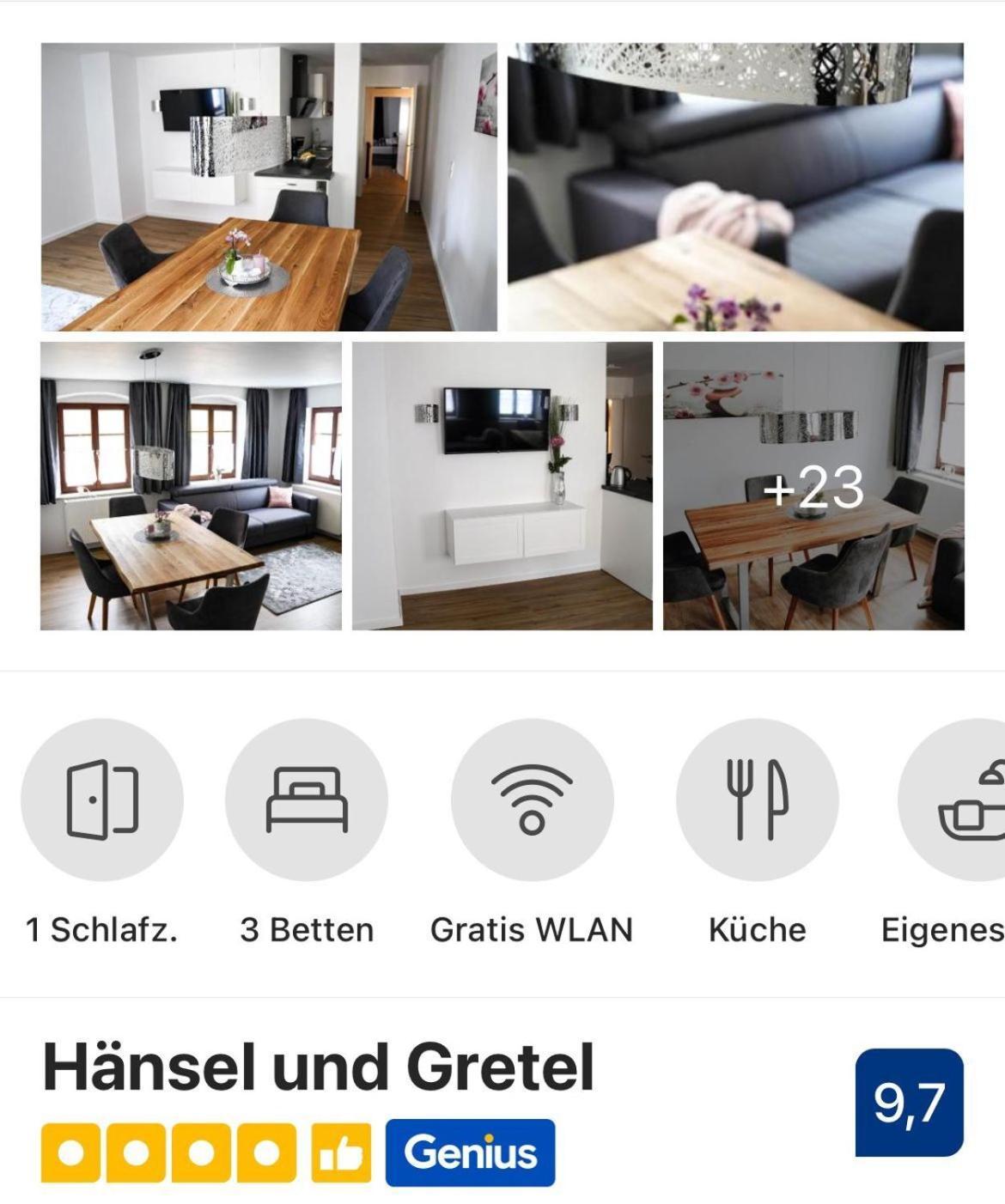 Dornroeschen Appartement Dinkelsbühl Buitenkant foto